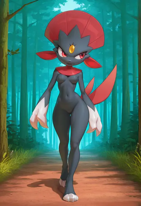 Weavile (Pokemon #0461) - [Furry]