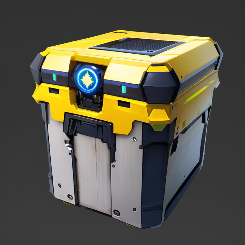 科幻机械盒子（game box） image by aji1