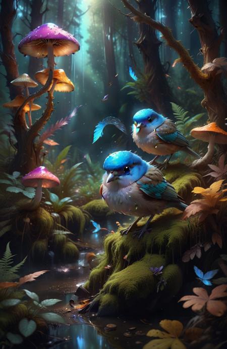 {"prompt": "Sleek, slender and slippery birds slip through secrets of the sky Sing and squeal on their way across space Sense my sensitivity without a glimpse of my face Rain forest of season calling Taste colors from sunlight falling Wonders of everywhere caught softly By a seeker once unaware, now, Verbose in the language of a vacant stare Feather calls / padded time Clear \u2013 crystal euphoric chimes Pocket \u2013 parcel of peace Sparkles filling eyes Feathers fall from blue \u2013 skies Absent fears / cosmological hemispheres Sunlight across the mountain Waves of pure magic Longer lasting light Magical mushroom / meandering mind Reaching for more, more to be And yet I am already there For I am   everywhere / once in and out of nowhere The apex of  truth has found me here In this experience of psychedelic complacency. Soft vibrant Lens, Ultra High Definition 8K , Detailed and Intricate, vivid colors, Beautiful Lighting, Clean & clear", "negative_prompt": "", "seed": 4189746920, "use_stable_diffusion_model": "juggernautXL_v9Rdphoto2Lightning", "clip_skip": true, "use_controlnet_model": null, "use_vae_model": "", "sampler_name": "euler", "width": 832, "height": 1280, "num_inference_steps": 7, "guidance_scale": 3.0, "use_lora_model": "ChalkDustStyleSDXL", "lora_alpha": 0.8, "use_embeddings_model": null, "tiling": null, "use_face_correction": null, "use_upscale": null}