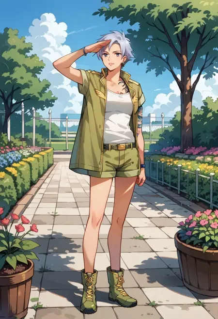 Helena Hegel (Gundam Code Fairy) / ヘレナ・ヘーゲル (機動戦士ガンダム バトルオペレーション Code Fairy)