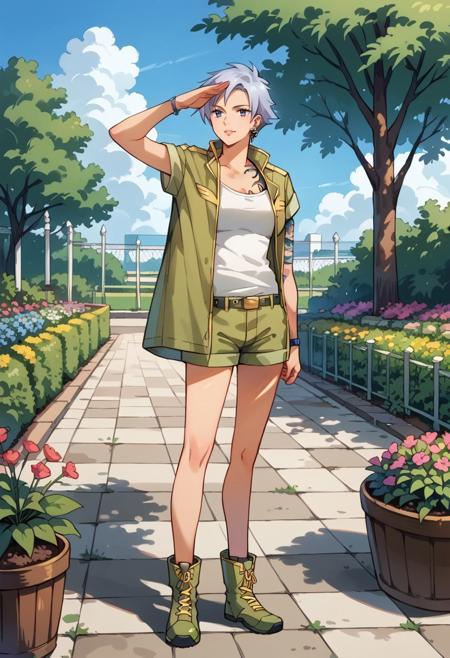 Helena Hegel (Gundam Code Fairy) / ヘレナ・ヘーゲル (機動戦士ガンダム バトルオペレーション Code Fairy) V1