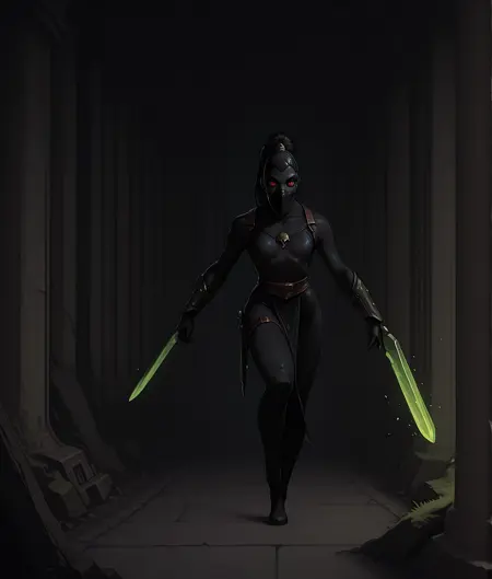 Callidus Assassin - Grimdark 40,000 (Illu)