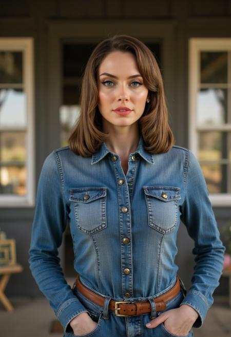 April Bowlby as Rita Farr (Flux) - Actress/Character v1.0