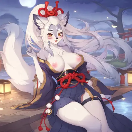Hakuro (Onmyoji) Pony/Illustrious