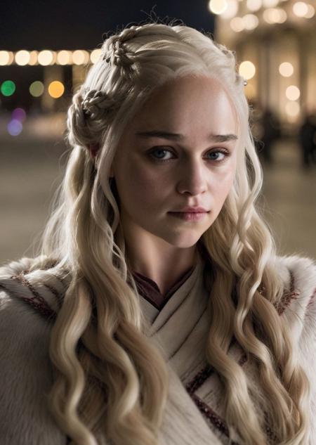 long wavy hair long straight hair middle length hair ponytail brown hair braided hair Khaleesi costume daenerys jacket targaryen outfit dothraki outfit dragonrider armor elegant dress emlclrk