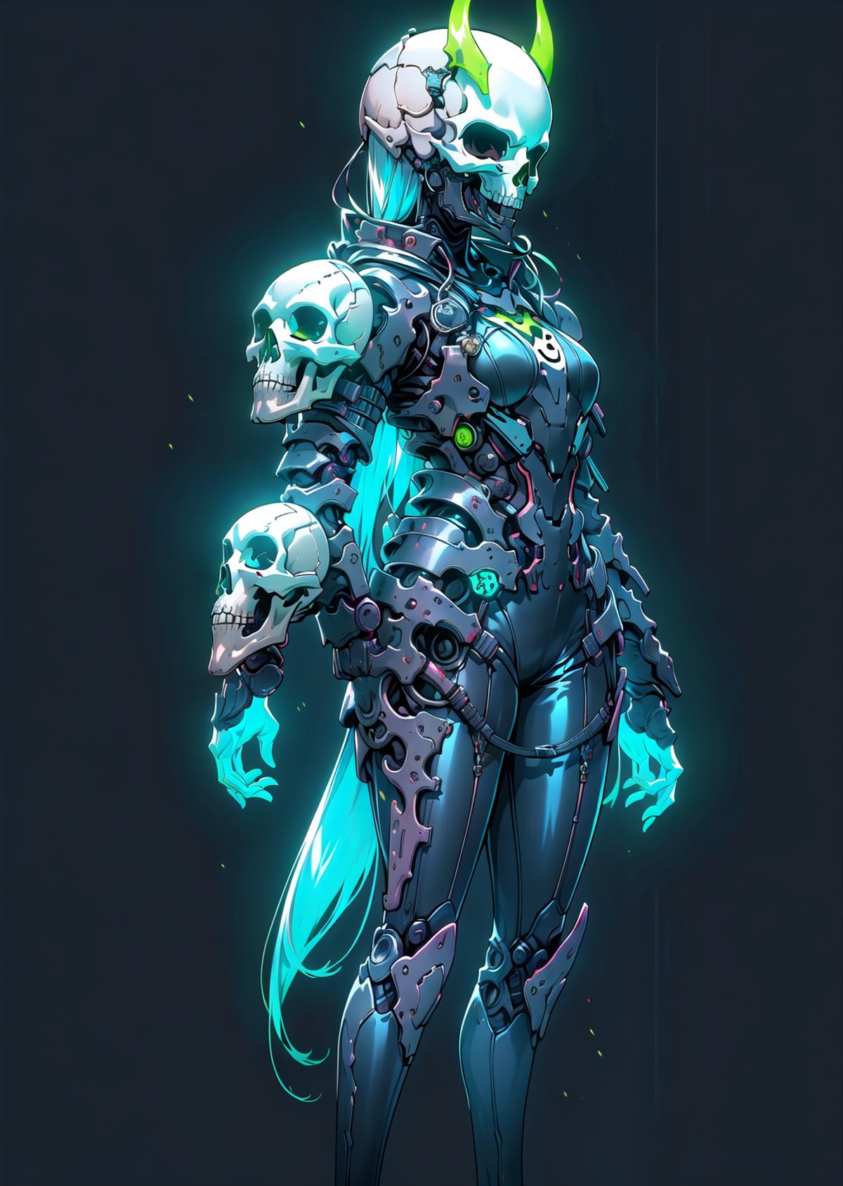 Cyberskull Armour image by Barons