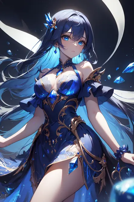 Lapis Lazuli Style ( Sapphire Style? )