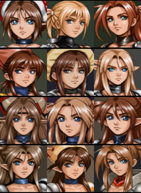 Shining Force 3 Portrait Style (SD 1.5, LoRA) 1.0