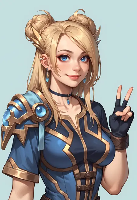 Hydromïel Human Form (OC) - World of Warcraft [SDXL Pony]