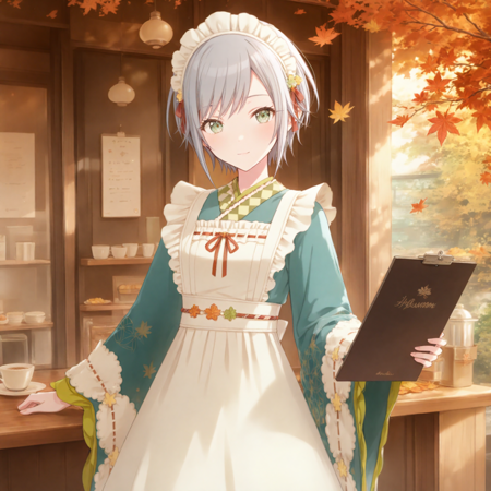 Yukashi Autumn Leaves Garment (Hinomori Shiho) / Project SEKAI ObsessionIllustrious