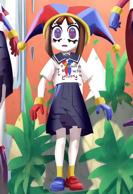 Pomni Anime Version