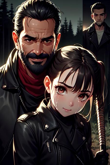 girl hate negan SD 1.5