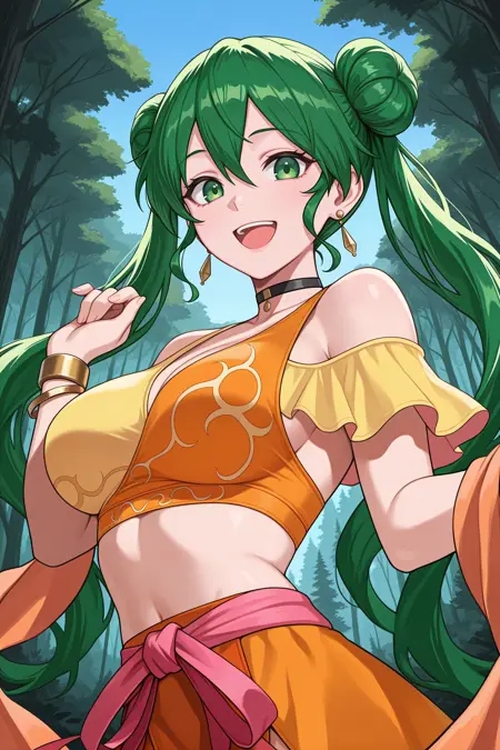Silvia/シルヴィア (Fire Emblem: Genealogy of the Holy War) SDXL LoRA [Illustrious]