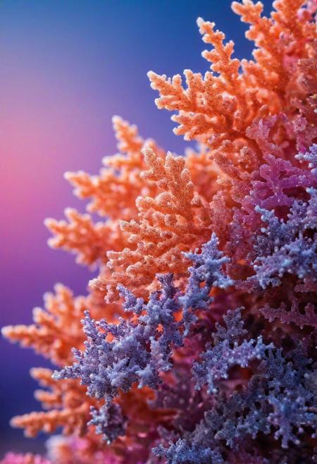 Beach sunset orange coral blue pink and purple, 
Miki Asai Macro photography, 
close-up, 
hyper detailed, 
trending on artstation, 
sharp focus, 
studio photo, 
intricate details, 
highly detailed, 
by greg rutkowski