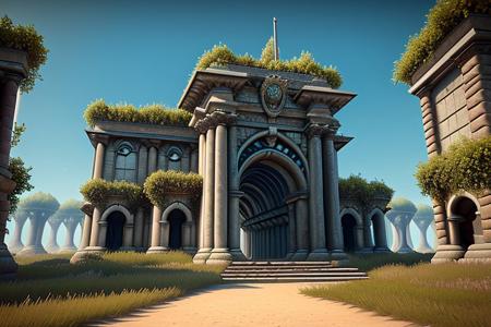 time travel portal, and ornate details that evoke a sense of mysterious, high-fantasy world-building, reminiscent of trending fantasy concept art on Artstation, with an air of Unreal Engine 5-level polish, rendered in exquisite 8k resolution