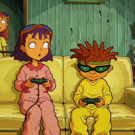 Otto and Reggie Rocket Illustrious