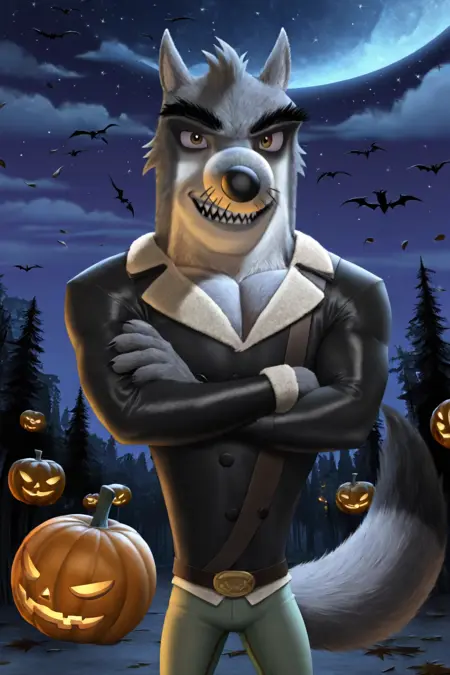 Big Boss Wolf (Unstable Fables 3Pigs and a Baby)