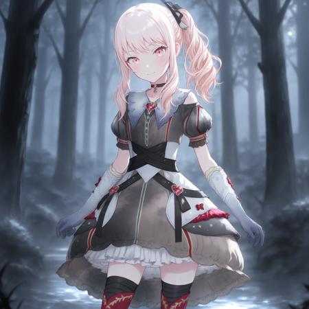 Lily Bell Foggy Dress (Akiyama Mizuki ) / Project SEKAI IllustriousXL