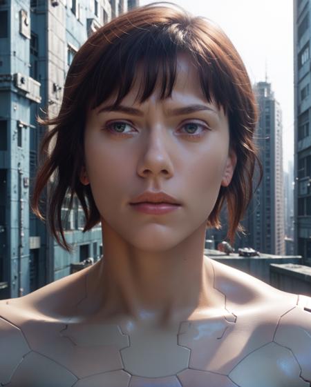 Major Motoko (Ghost in the shell 2017) - PonyXL Major Motoko 2017