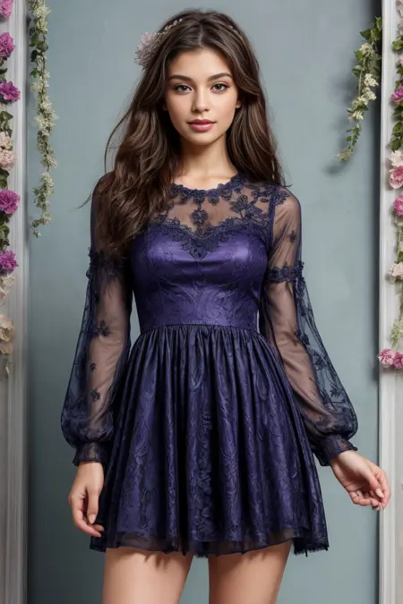 Violet Dress by Stable Yogi