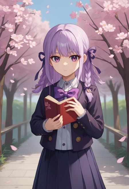 kirigiridef, braid, hair ribbon, jacket, open jacket, long sleeves, white shirt, necktie, skirt, black gloves kirigiridr3, ponytail, hair ribbon, jacket, open jacket, long sleeves, white shirt, skirt, black gloves kirigiridrk, braid, hair ribbon, school uniform, purple bow, skirt