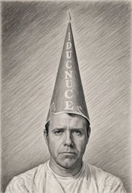 Dunce hats