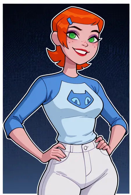 Gwen Tennyson Omniverse -- Ben 10 Omniverse Illust