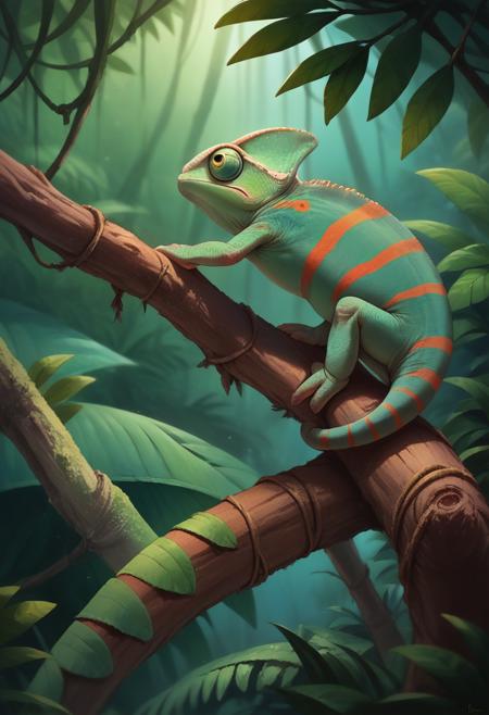 Chameleon Lora | [Pony XL] v1.0