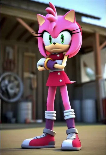 Amy Rose - Sonic Boom