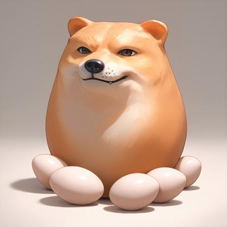 Shibako Shiba Inu Egg Dog for Pony Diffusion 6 1?