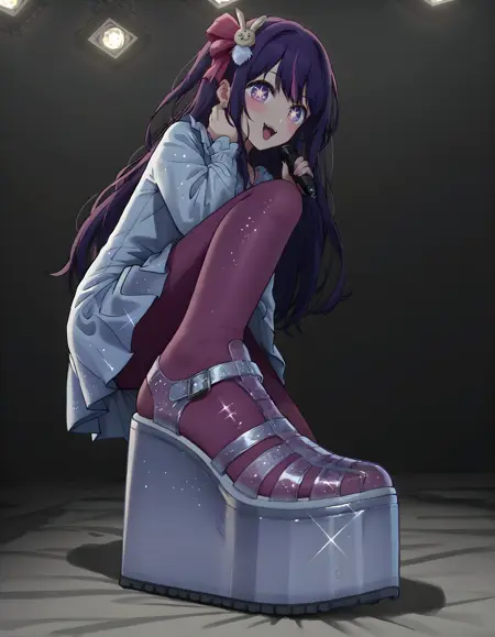 UNIF Hella Jelly! Platform Sandals