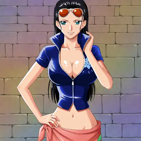 Nico Robin (One Piece) - LoRA PonyXL [NSFW Support]