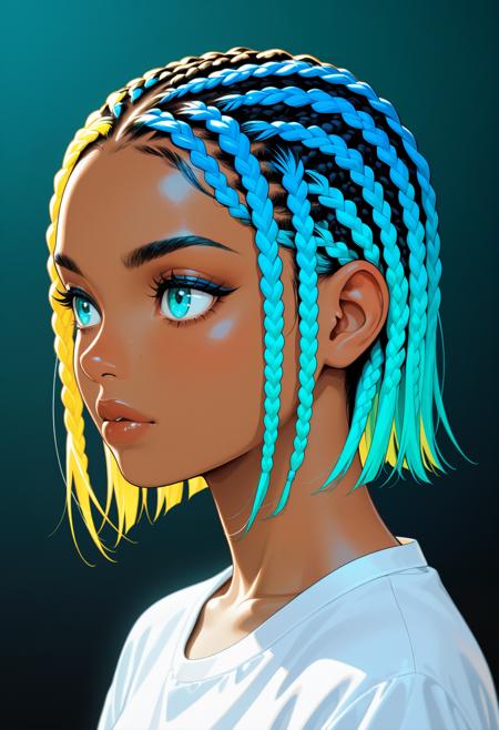 Cornrows illust