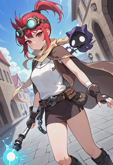 BattleMage&DeathPet (Maplestory)-Illustrious