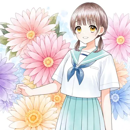 nagashima_rinka (majime_ni_fumajime) XL Illustrious LORA