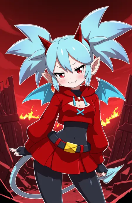 Shantae and the Seven Sirens style