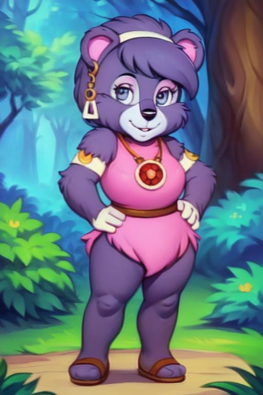 Takka-Too The Cloud Bear (dungeons and dragons cartoon) image by Talboc