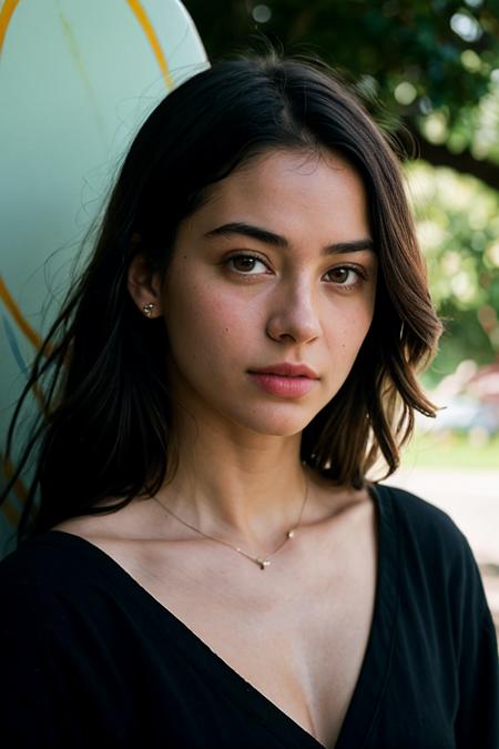 A photo of a girl, dramatic, ray tracing, photograph, Callous 1920's Bungalow and Wind surfboard, Bathed in shadows, Visual novel, Hopeful, Moonlight, film grain, finely detailed skin, rim lighting, hard lighting, ((hasselblad photography)) (8K, 16k, uhd, dslr), (RAW photo:1.2), (best quality:1.4), (high quality:1.4), (masterpiece:1.2), (realistic:1.3), (photo-realistic:1.4), ultra-detailed, (grainy:0.4)