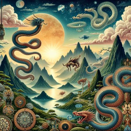 East Asian art by cosmic V1
