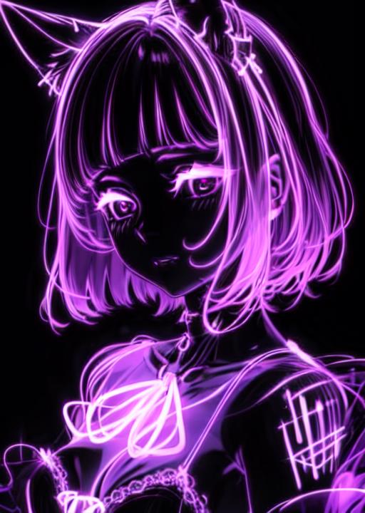 Violet Neon image by ThetaCursed