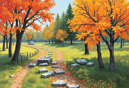 autumn painting
