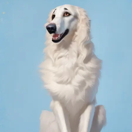 Russian borzoi