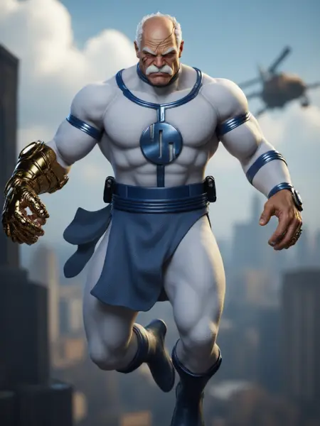 Conquest - Invincible - Realistic Flux1.D &  SDXL