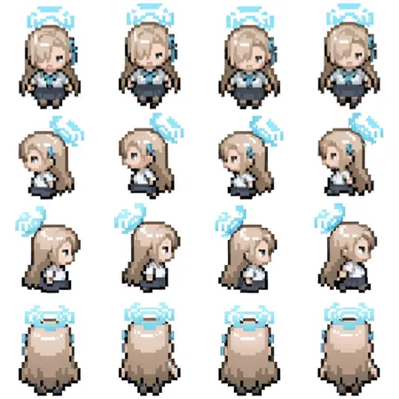 🧍🏻Game Character Sprites / Assets Generator / Retro / RPG / Video Game Dev / 2D / Pixel Art