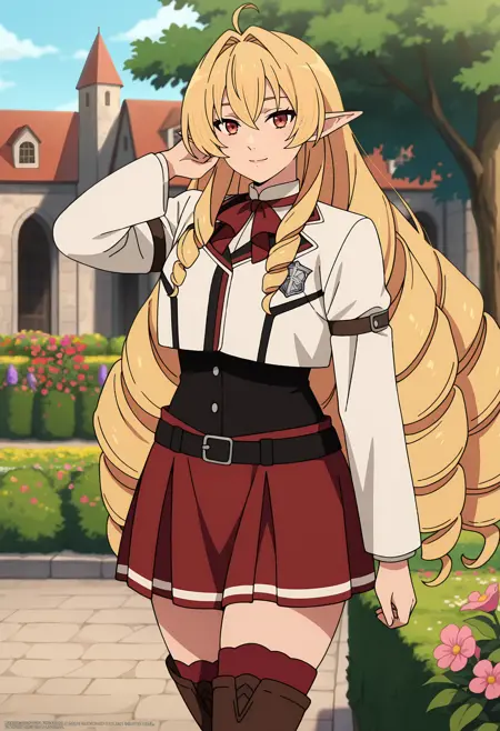 Elinalise Dragonroad [2 outfits] | Illustrious | Mushoku Tensei: Isekai Ittara Honki Dasu