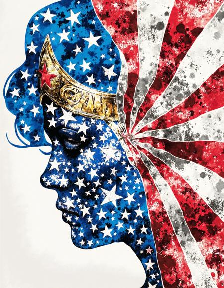 Wonder Woman 1975 Flux v1
