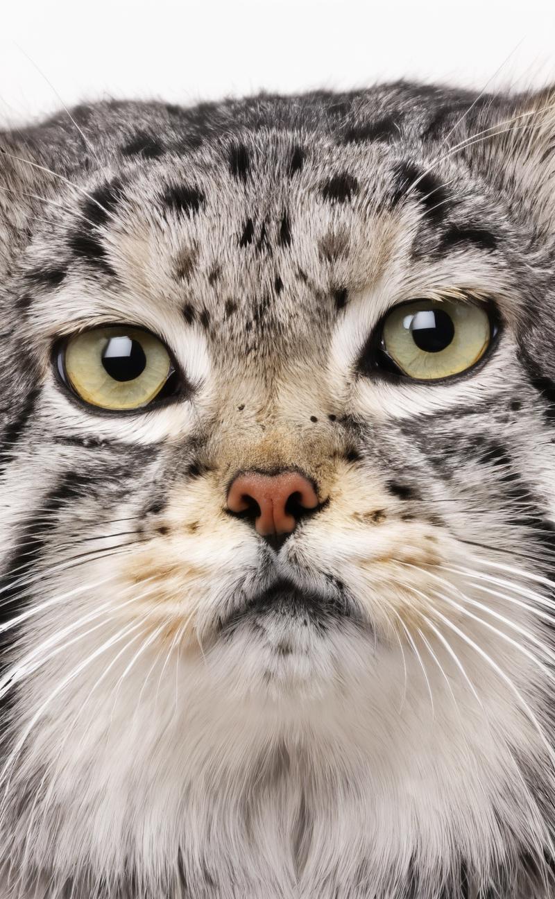 狲思邈，中国最著名的兔狲 | Sun Simiao, a Pallas's cat. image by LEOSAM