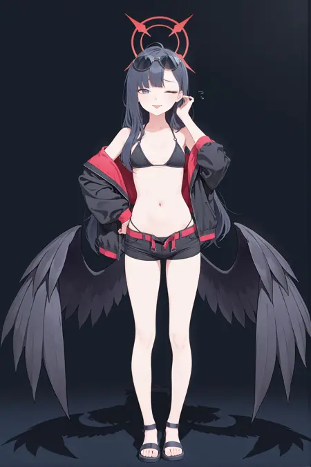 ichika (swimsuit) (blue archive) [仲正イチカ(水着)] <ブルーアーカイブ> <ILL>