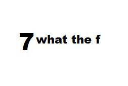 WTF7's Avatar