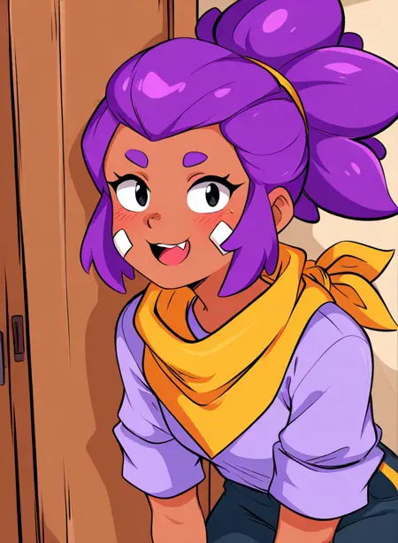 shelly brawl stars pony//Illustrious